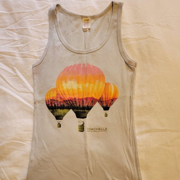 Coachella 2012 souvenir band lineup tank youth large - Picture 1 of 5